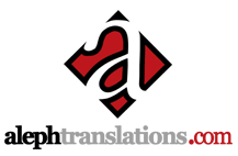 Team logo Aleph Translations 
