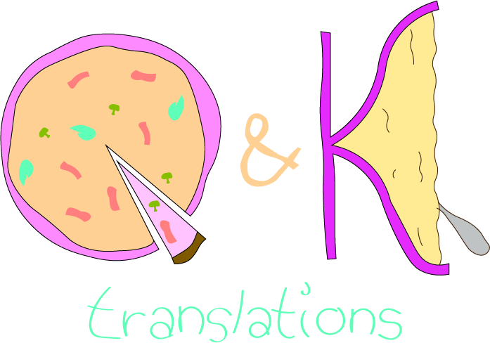 Team logo Quiche and Kasha Translations 