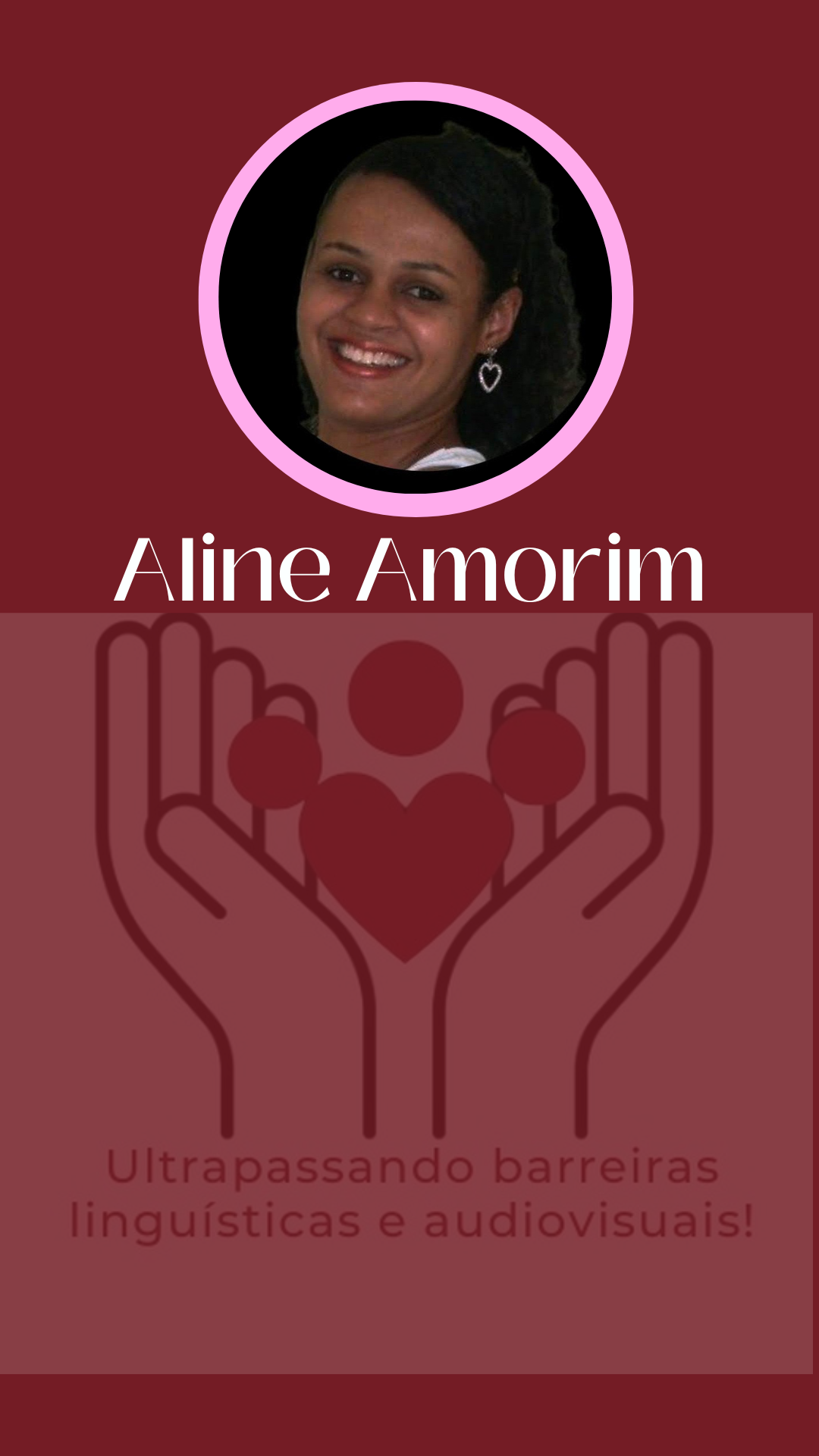 Team logo Aline Amorim Consultoria Linguística 