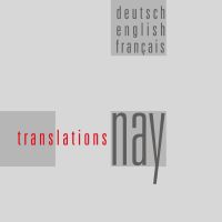 Sabine Nay - din engleză în germană translator