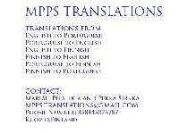 Mariahp - English to Portuguese translator